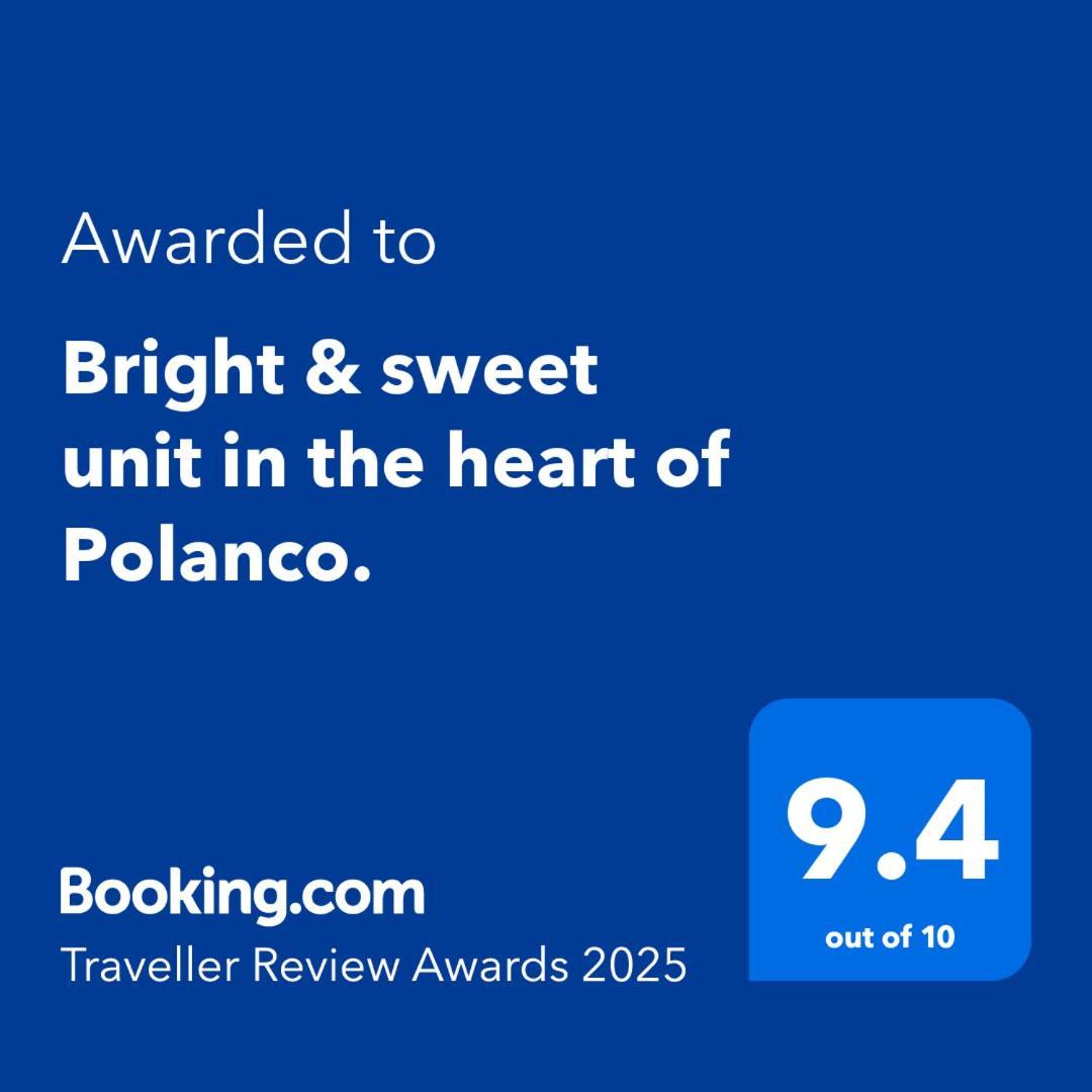 Bright & Sweet Unit In The Heart Of Polanco. Διαμέρισμα Μεξικό Εξωτερικό φωτογραφία